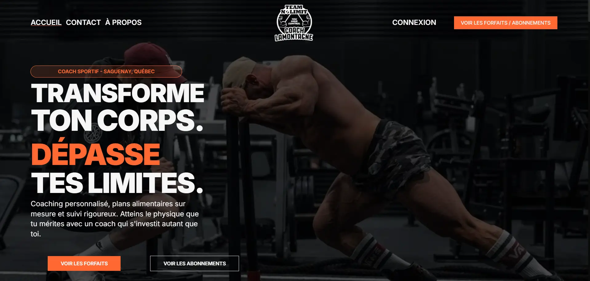 Site e-commerce coaching fitness avec automatisation de la facturation et suivi publicitairelicitaire avancé